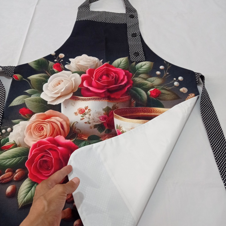 پیش بند آشپزخانه (مدل گارسونی )